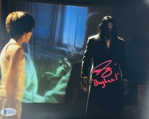 Nicholas King Signed Sinister 8X10 Photo Bughuul Horror Autograph Bas 711