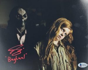 Nicholas King Signed Sinister 8X10 Photo Bughuul Horror Autograph Bas 725