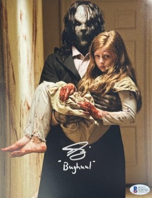 Nicholas King Signed Sinister 8X10 Photo Bughuul Horror Autograph Bas 742