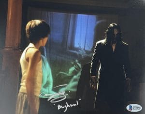 Nicholas King Signed Sinister 8X10 Photo Bughuul Horror Autograph Bas 778