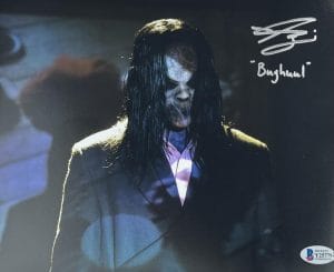 Nicholas King Signed Sinister 8X10 Photo Bughuul Horror Autograph Bas 779