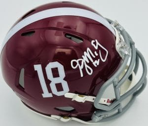 Greg Mcelroy Signed Alabama Crimson Tide Mini Helmet Autograph Beckett Bas J33