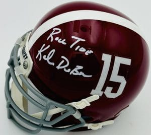 Kalen Deboer Signed Alabama Crimson Tide Signed Mini Helmet Autograph Bas J26