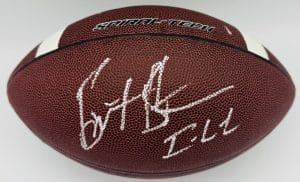 Bret Bielema Signed Official Size Nike Football Illinois Fighting Illini Bas J76