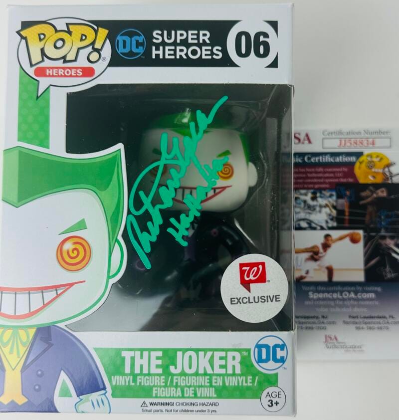 Richard Epcar Signed The Joker Funko 06 Batman Autograph Dc Mortal Kombat Jsa 34