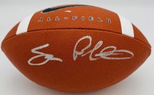 Sam Pittman Signed Full Size Nike Football Arkansas Razorbacks Autograph Bas K03