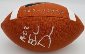 Eli Drinkwitz Signed Nike Football Missouri Tigers Mizzou Autograph Bas K91