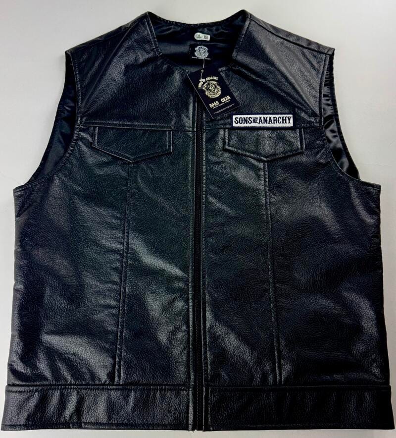 Ron Perlman "Clay Morrow" Signed Sons Of Anarchy Vest Samcro Stockton Bas K59 - Image 4
