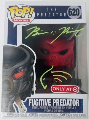 Brian Prince Signed Fugitive Predator Target Exclusive Funko Autograph Bas 747