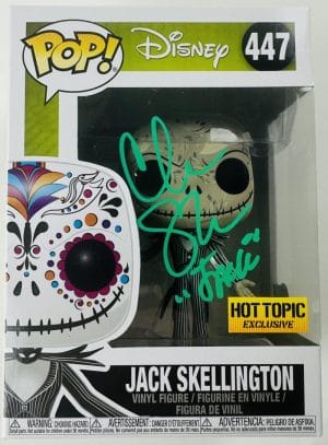 Chris Sarandon Signed Jack Skellington Funko Nightmare Before Christmas Bas 087