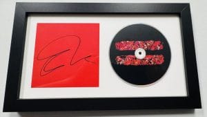 Ed Sheeran Signed Equals Framed Cd Display Autograph Jsa Authenticated 270