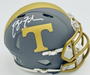 Phillip Phil Fulmer Signed Tennessee Volunteers Mini Helmet Autograph Bas 03