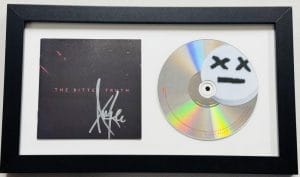 Amy Lee Signed The Bitter Truth Framed Cd Booklet Evanescence Autograph Jsa J83