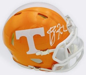 Phillip Phil Fulmer Signed Tennessee Volunteers Mini Helmet Autograph Bas 36