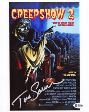 Tom Savini Creepshow 2 8X10 Photo The Creep Horror Autograph Autographed Bas 887