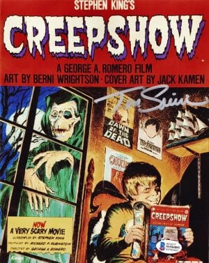 Tom Savini Creepshow 2 8X10 Photo The Creep Horror Autograph Autographed Bas 895