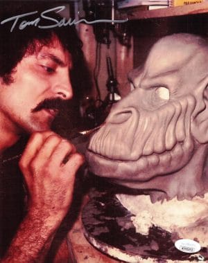 Tom Savini Creepshow 2 8X10 Photo The Creep Horror Autograph Autographed Jsa 713