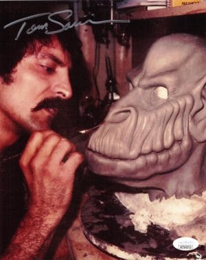Tom Savini Creepshow 2 8X10 Photo The Creep Horror Autograph Autographed Jsa 712