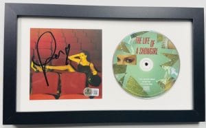 Taylor Swift Signed The Life Of A Showgirl Framed Cd Display Beckett Holo J17