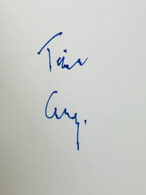 Tim Curry Signed Vegabond Hardcover Book It Pennywise Autograph Beckett Bas K48