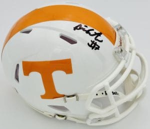 Arian Carter Signed Tennessee Volunteers Mini Football Helmet Autograph Bas J21