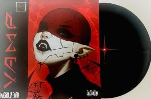 Magnolia Park Signed Vamp Vinyl Album Autograph Joshua Roberts Metal Bas 157