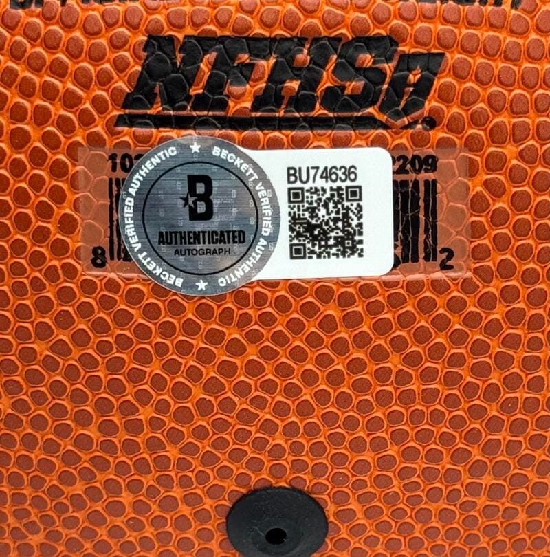 Andre Ware Signed Official Size Nike Football Houston Cougars Heisman Bas J36 - Image 2