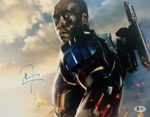Don Cheadle Signed War Machine 11X14 Photo Autograph Iron Man The Avengers Bas