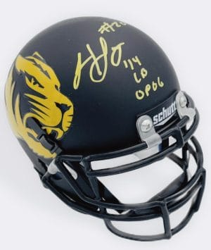 Henry Josey Signed Missouri Tigers Matte Mini Helmet Mizzou Autograph Coa J2