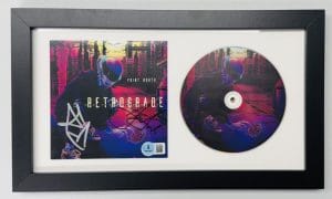 Jon Lundin Andy Hersey Signed Retrograde Point North Framed Cd Autograph Bas J9