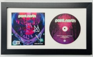 Jon Lundin Andy Hersey Signed Point North Prepare For Despair Framed Cd Bas J88