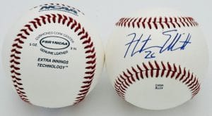 Hunter Elliott Signed Official Ncaa Baseball Ole Miss Rebels Autograph Bas K50