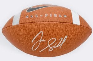 Jon Sumrall Signed Official Size Nike Football Florida Gators Bas Holo K35