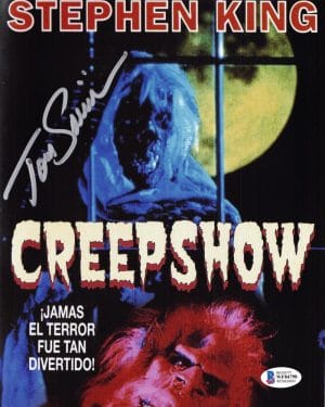 Tom Savini Creepshow 2 8X10 Photo The Creep Horror Autograph Autographed Bas 798