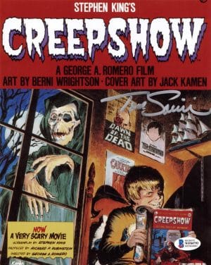 Tom Savini Creepshow 2 8X10 Photo The Creep Horror Autograph Autographed Bas 793