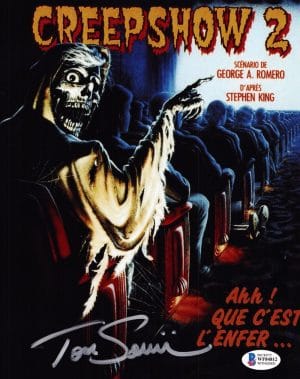 Tom Savini Creepshow 2 8X10 Photo The Creep Horror Autograph Autographed Bas 812