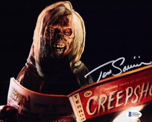 Tom Savini Creepshow 2 8X10 Photo The Creep Horror Autograph Autographed Bas 957