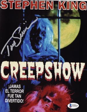 Tom Savini Creepshow 2 8X10 Photo The Creep Horror Autograph Autographed Bas 762