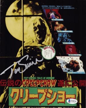 Tom Savini Creepshow 2 8X10 Photo The Creep Horror Autograph Autographed Bas 758
