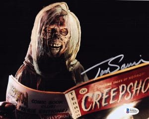 Tom Savini Creepshow 2 8X10 Photo The Creep Horror Autograph Autographed Bas 963