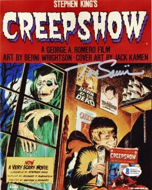 Tom Savini Creepshow 2 8X10 Photo The Creep Horror Autograph Autographed Bas 775