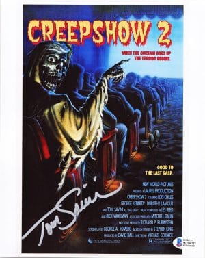 Tom Savini Creepshow 2 8X10 Photo The Creep Horror Autograph Autographed Bas 721
