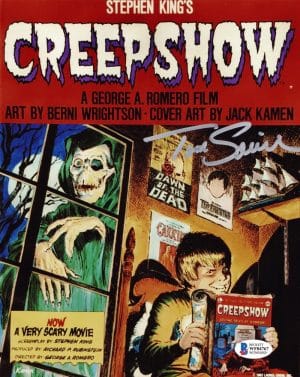 Tom Savini Creepshow 2 8X10 Photo The Creep Horror Autograph Autographed Bas 767