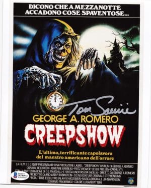 Tom Savini Creepshow 2 8X10 Photo The Creep Horror Autograph Autographed Bas 934