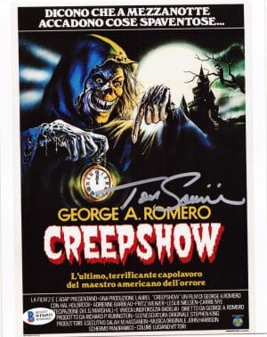 Tom Savini Creepshow 2 8X10 Photo The Creep Horror Autograph Autographed Bas 933