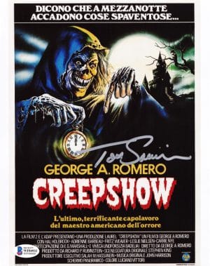 Tom Savini Creepshow 2 8X10 Photo The Creep Horror Autograph Autographed Bas 932