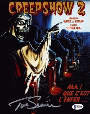 Tom Savini Creepshow 2 8X10 Photo The Creep Horror Autograph Autographed Bas 848