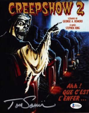 Tom Savini Creepshow 2 8X10 Photo The Creep Horror Autograph Autographed Bas 849