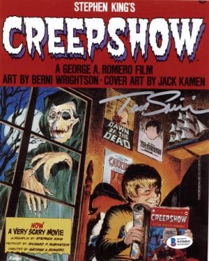 Tom Savini Creepshow 2 8X10 Photo The Creep Horror Autograph Autographed Bas 841