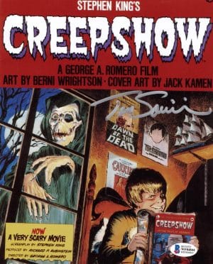 Tom Savini Creepshow 2 8X10 Photo The Creep Horror Autograph Autographed Bas 844